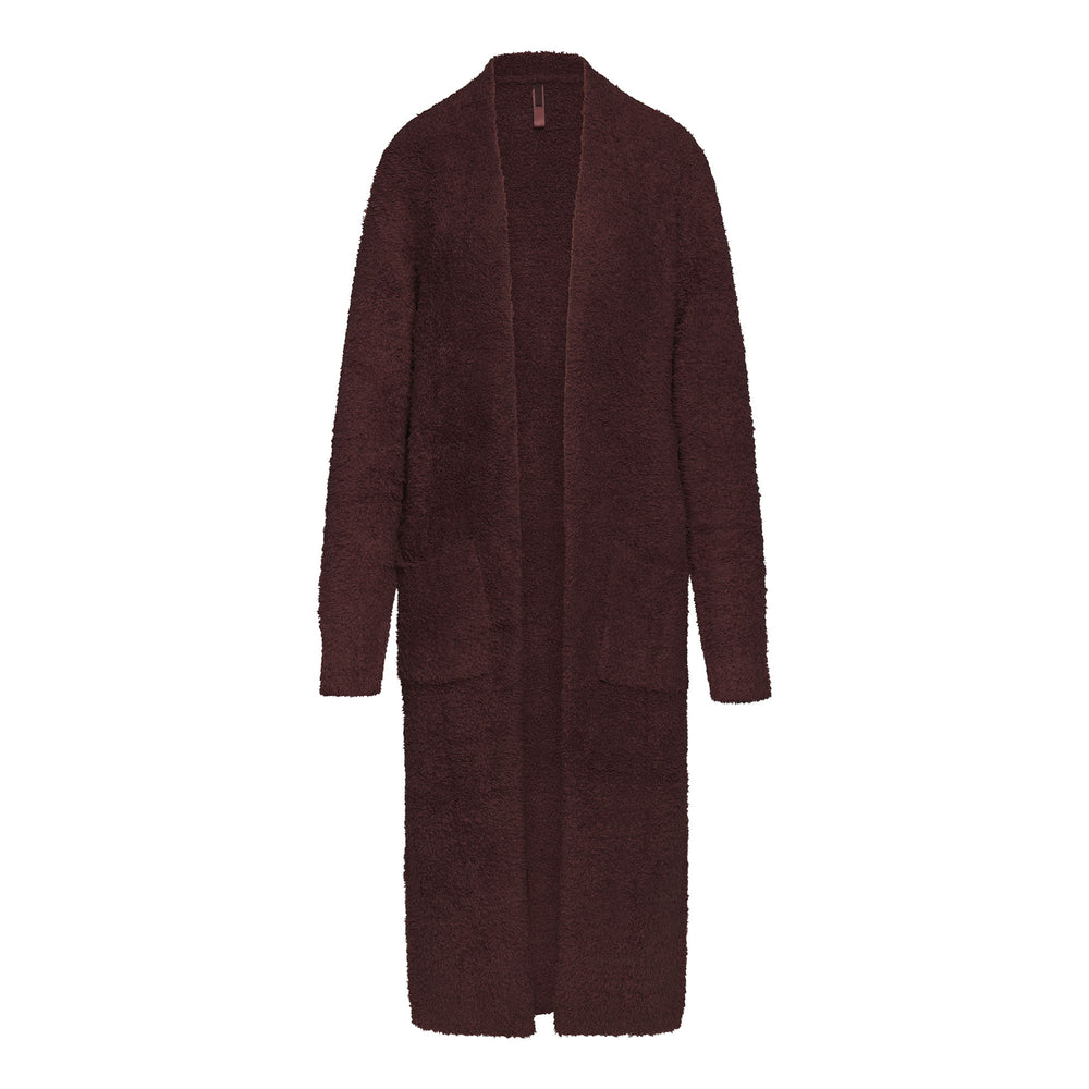 Skims COZY KNIT Badjas Donkerrood | LFD-823190