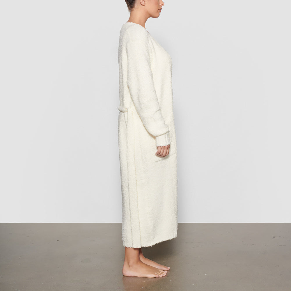 Skims COZY KNIT Badjas Wit | POI-835041