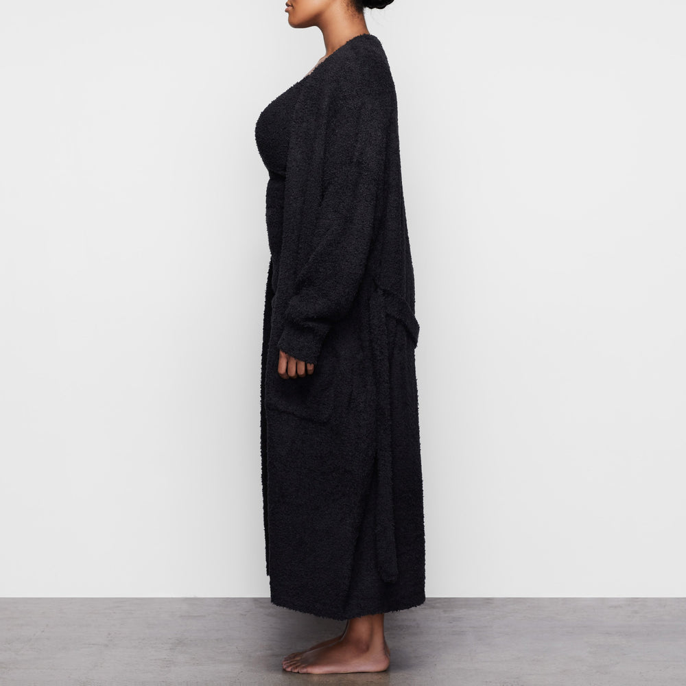 Skims COZY KNIT Badjas Zwart | GYP-610593