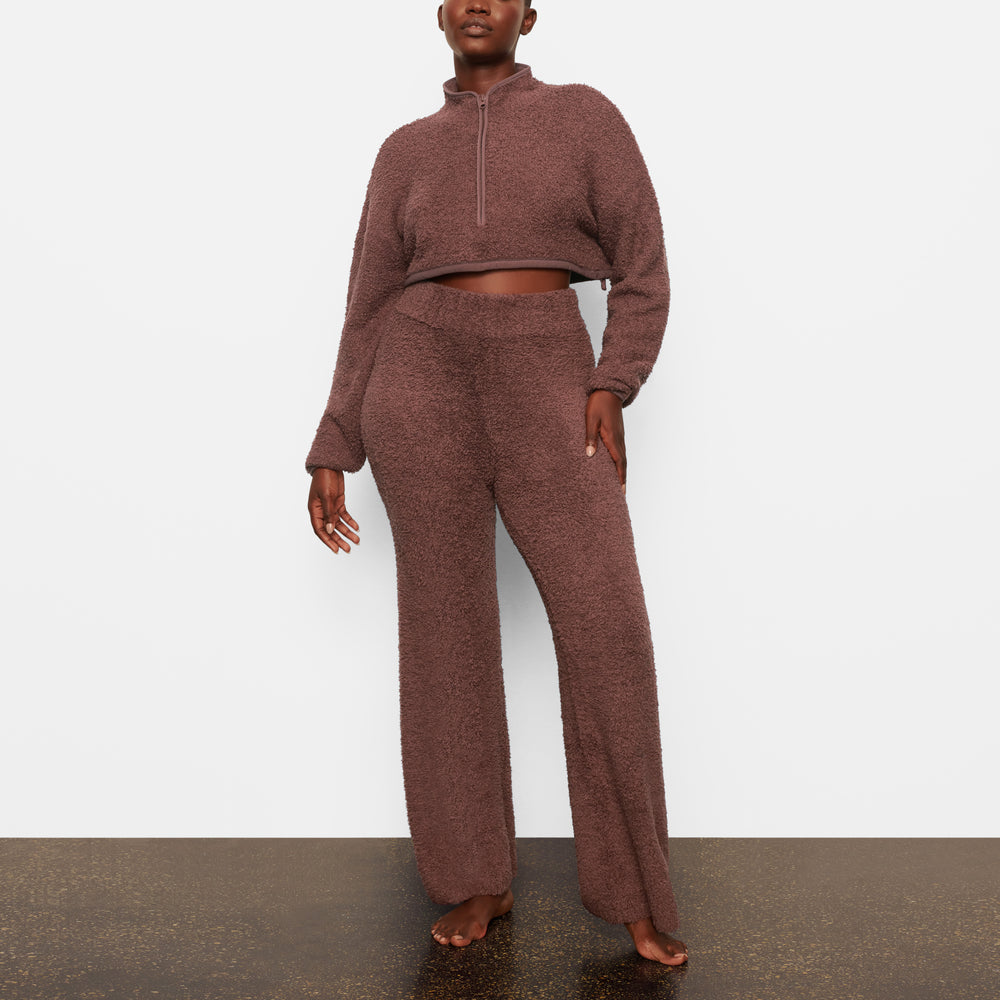 Skims COZY KNIT Broek Donkerrood | CHE-596842