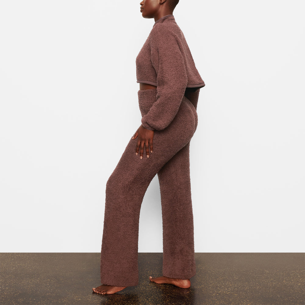 Skims COZY KNIT Broek Donkerrood | CHE-596842