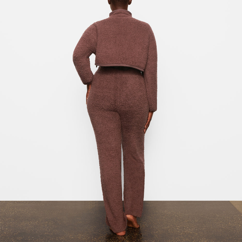 Skims COZY KNIT Broek Donkerrood | CHE-596842