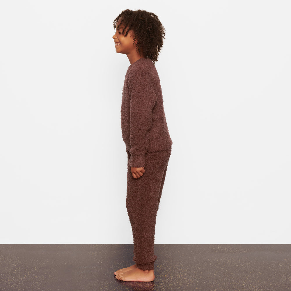 Skims COZY KNIT JOGGER Kinderen Donkerrood | HCY-480532