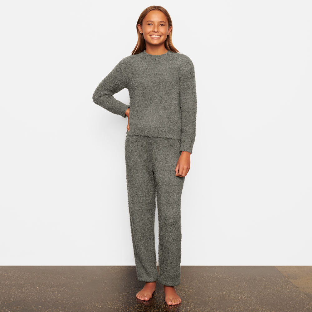 Skims COZY KNIT JOGGER Kinderen Grijs | QGB-384021