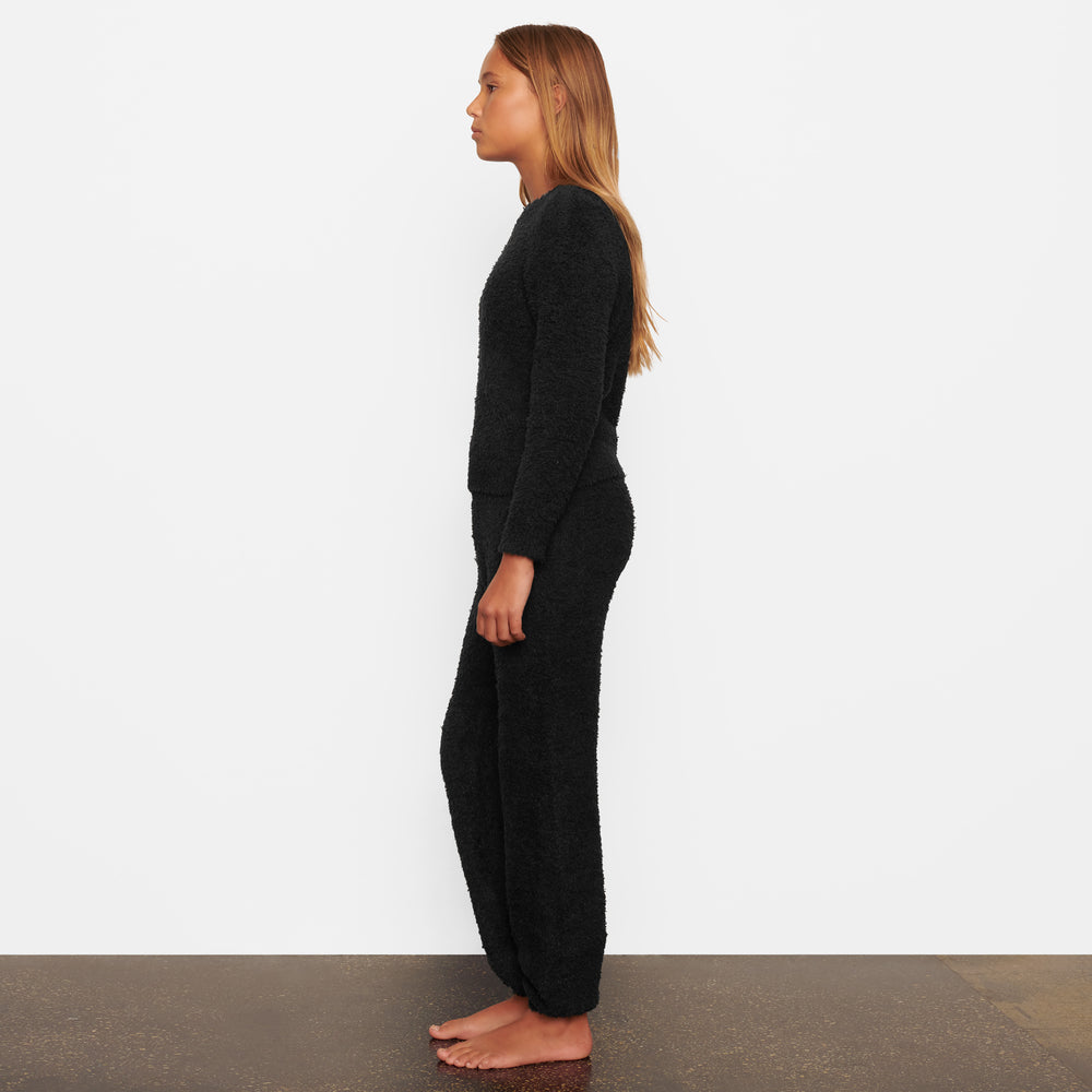 Skims COZY KNIT JOGGER Kinderen Zwart | FYS-379408