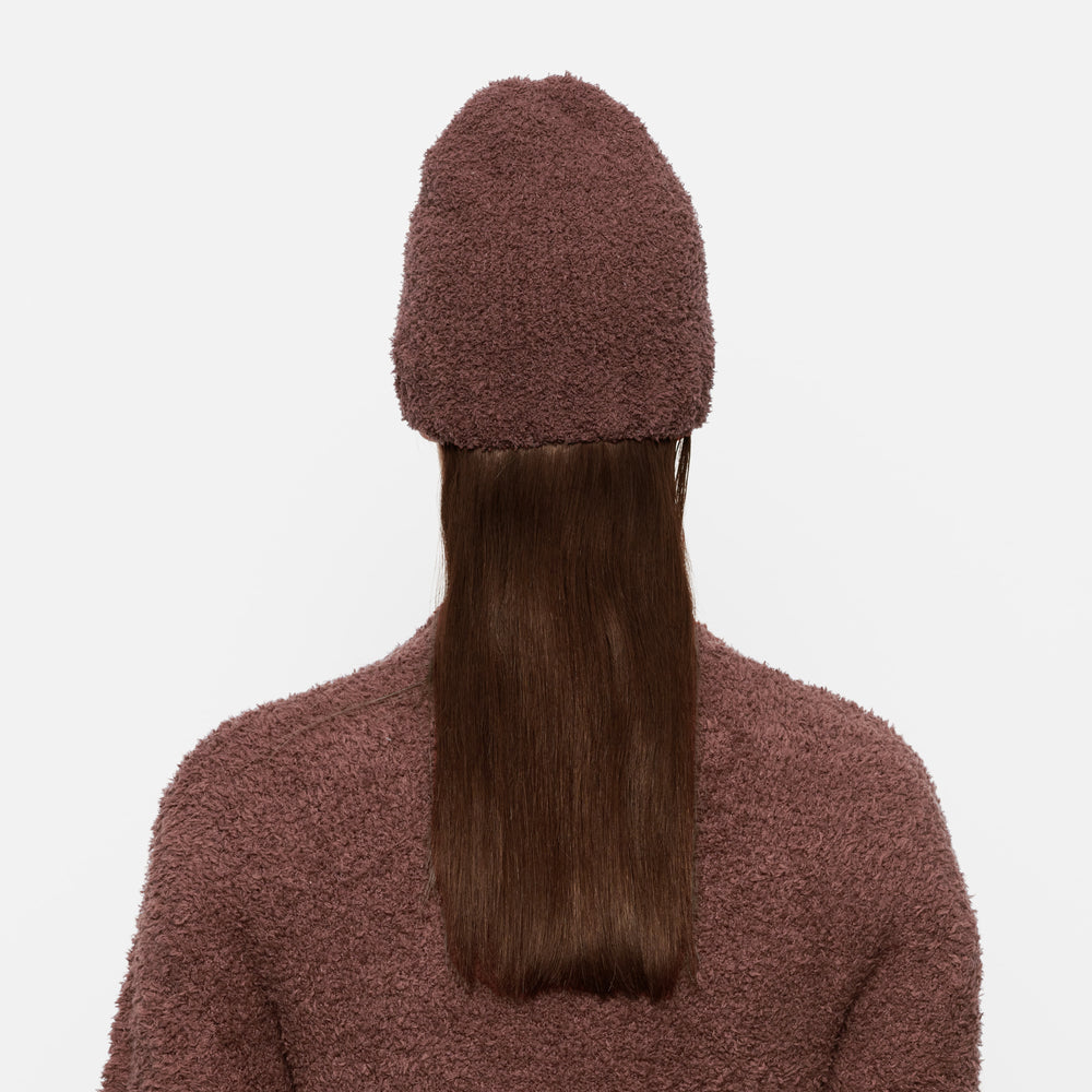 Skims COZY KNIT Muts Donkerrood | LKH-165498