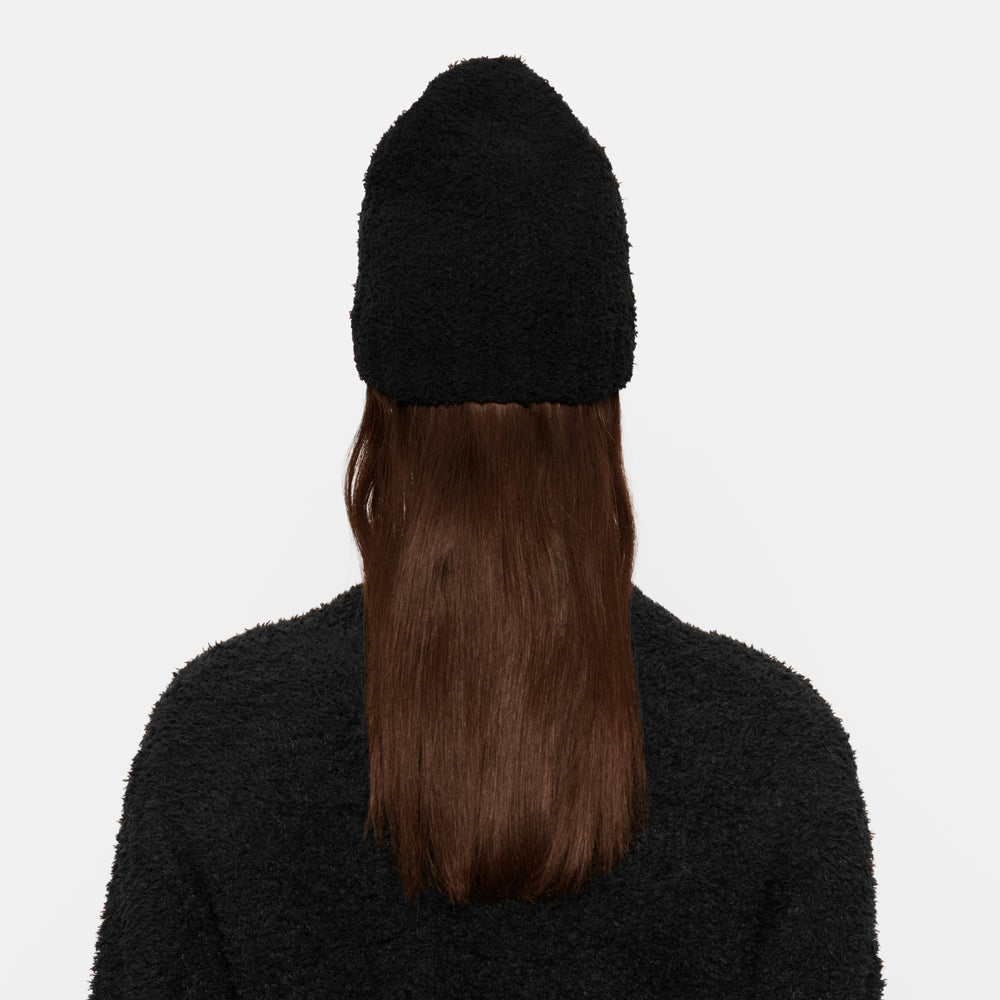 Skims COZY KNIT Muts Zwart | MXP-473619