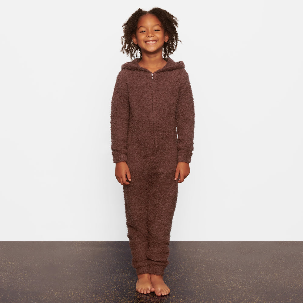 Skims COZY KNIT ONESIE Kinderen Donkerrood | ASG-698403
