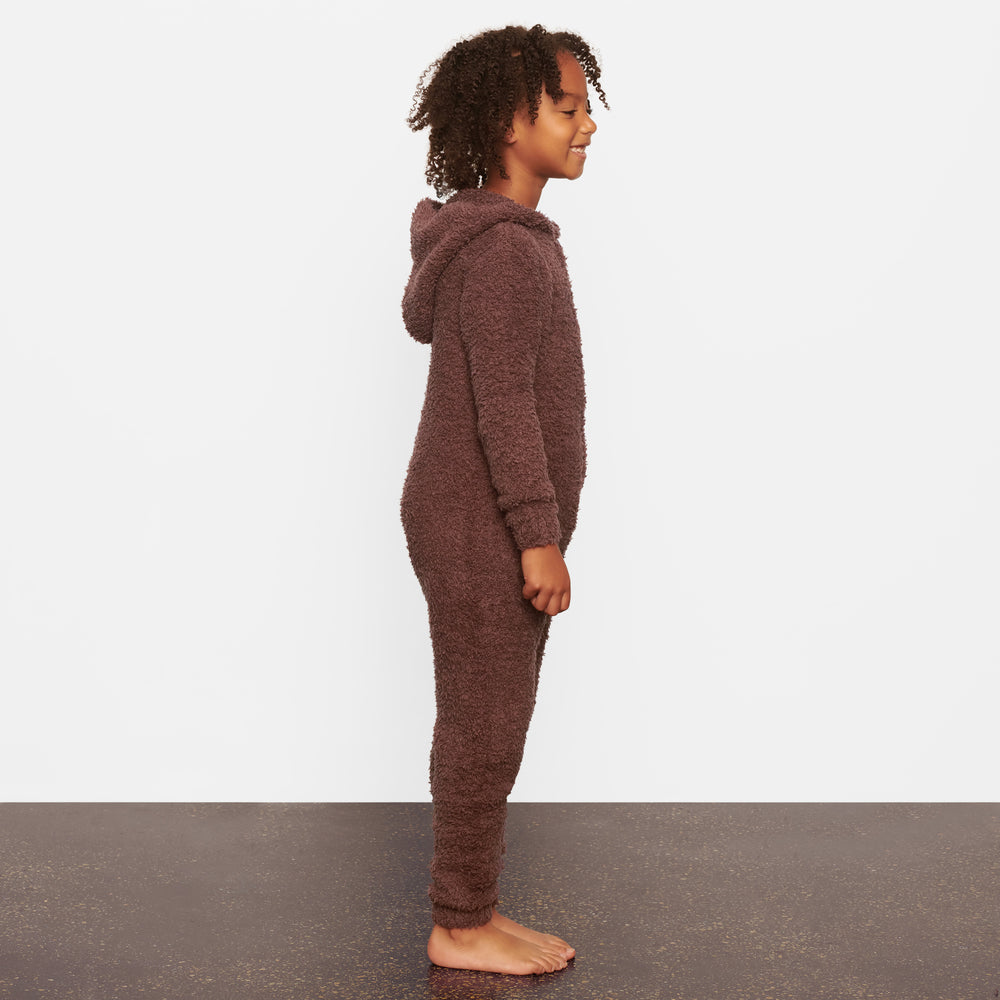 Skims COZY KNIT ONESIE Kinderen Donkerrood | ASG-698403