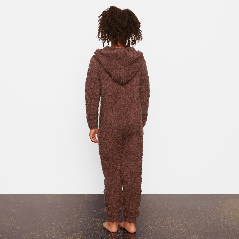 Skims COZY KNIT ONESIE Kinderen Donkerrood | ASG-698403