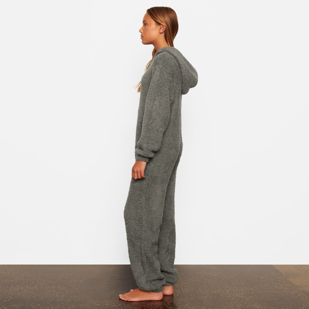 Skims COZY KNIT ONESIE Kinderen Grijs | OWK-694823