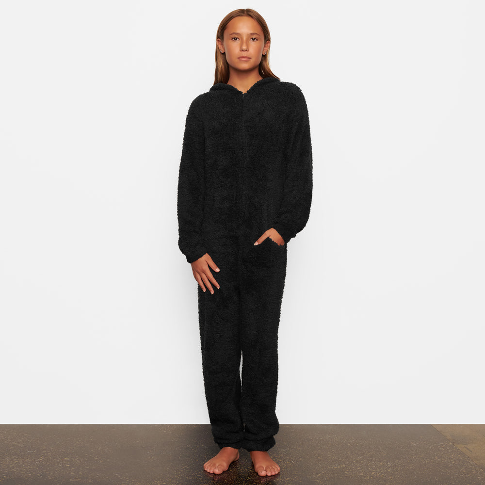 Skims COZY KNIT ONESIE Kinderen Zwart | RUX-538460
