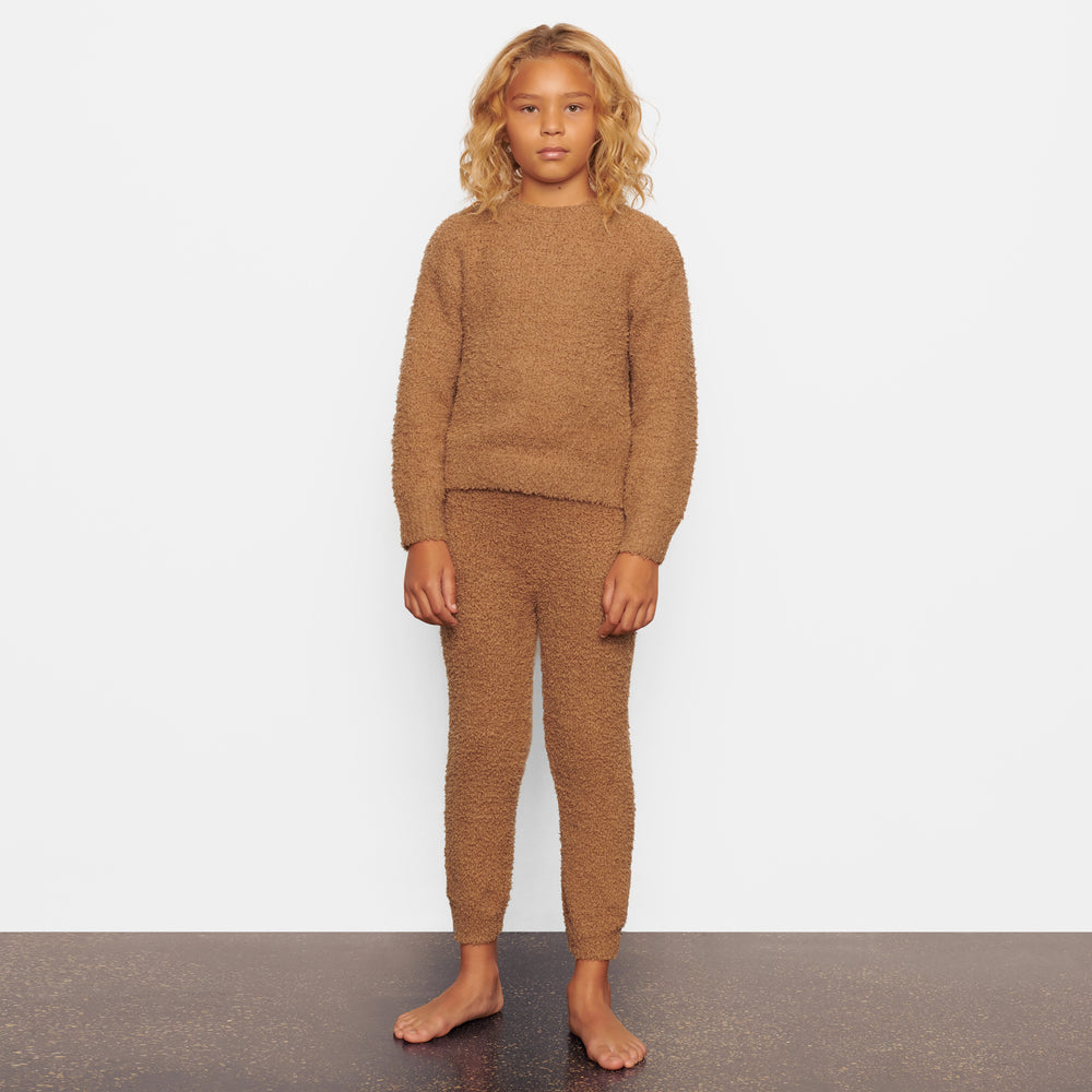 Skims COZY KNIT PULLOVER Kinderen Bruin | EBJ-209716