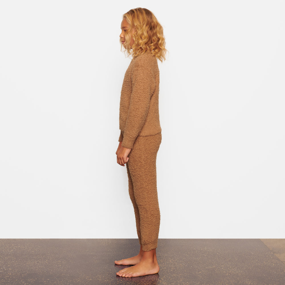 Skims COZY KNIT PULLOVER Kinderen Bruin | EBJ-209716