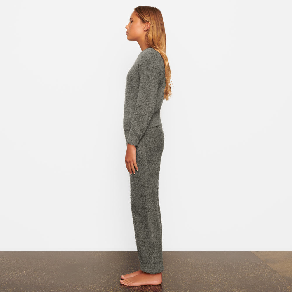 Skims COZY KNIT PULLOVER Kinderen Grijs | YCO-876495
