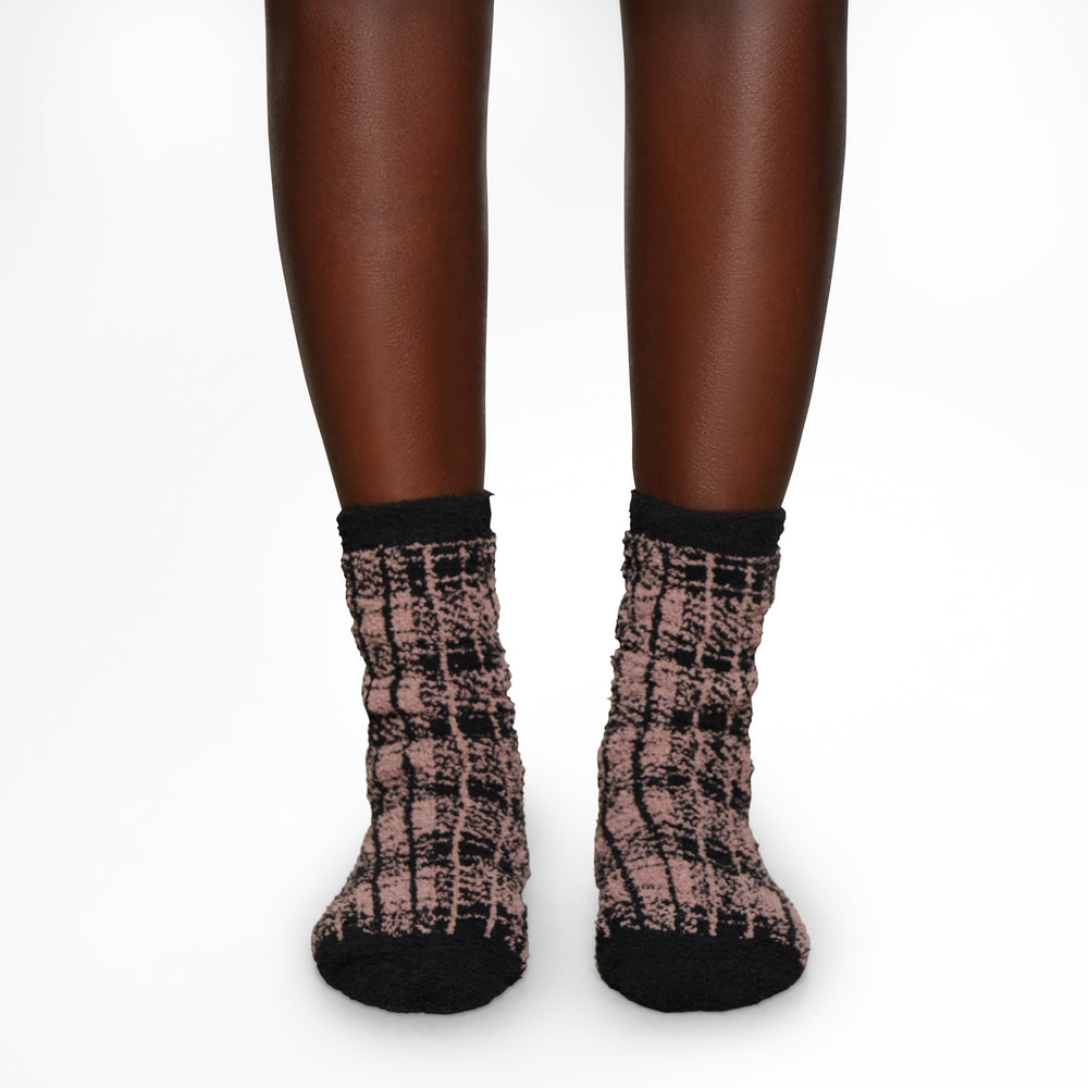 Skims COZY KNIT Sokken PLAID | UMG-035921