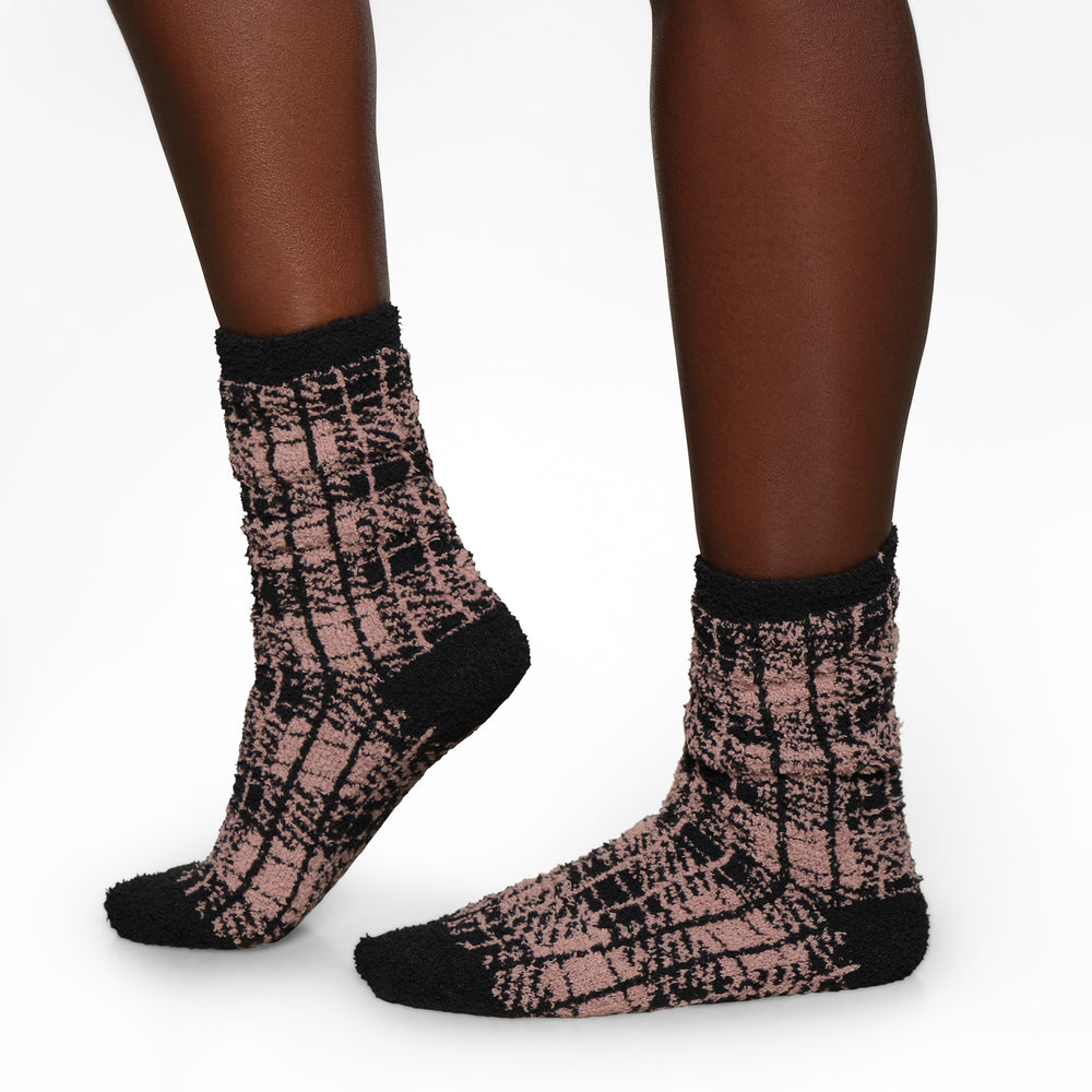 Skims COZY KNIT Sokken PLAID | UMG-035921