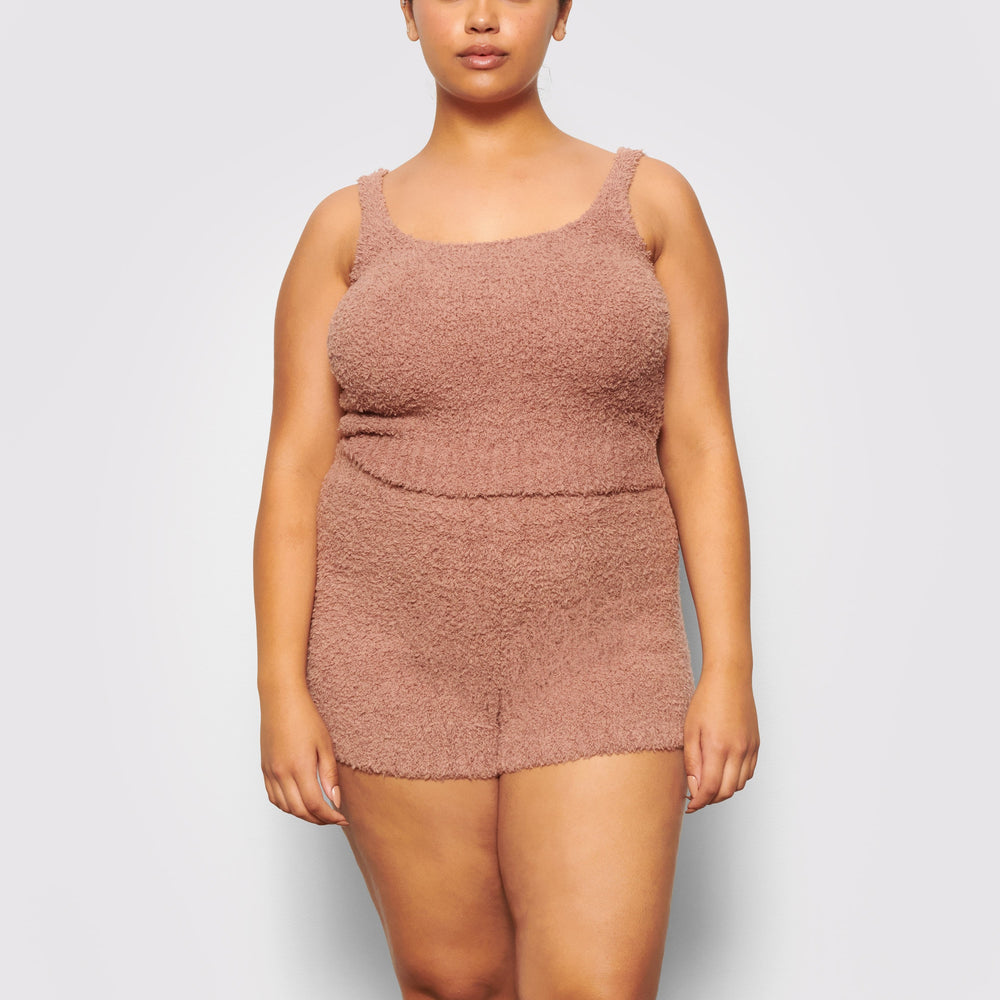 Skims COZY KNIT Tank Roze | NUP-561438