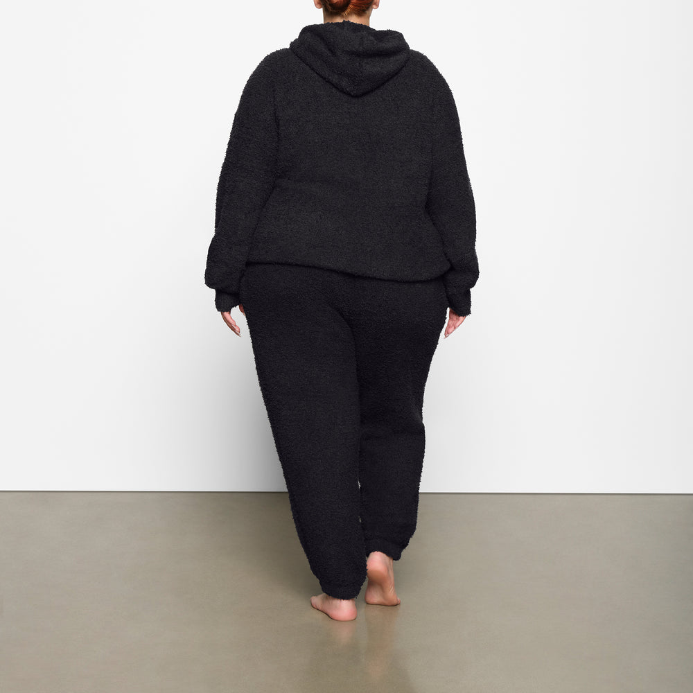 Skims COZY KNIT UNISEX Hoodie Zwart | WOM-013268