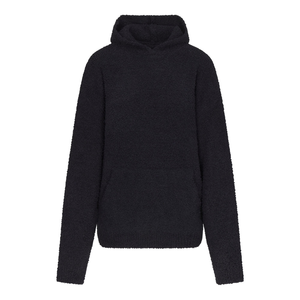 Skims COZY KNIT UNISEX Hoodie Zwart | WOM-013268
