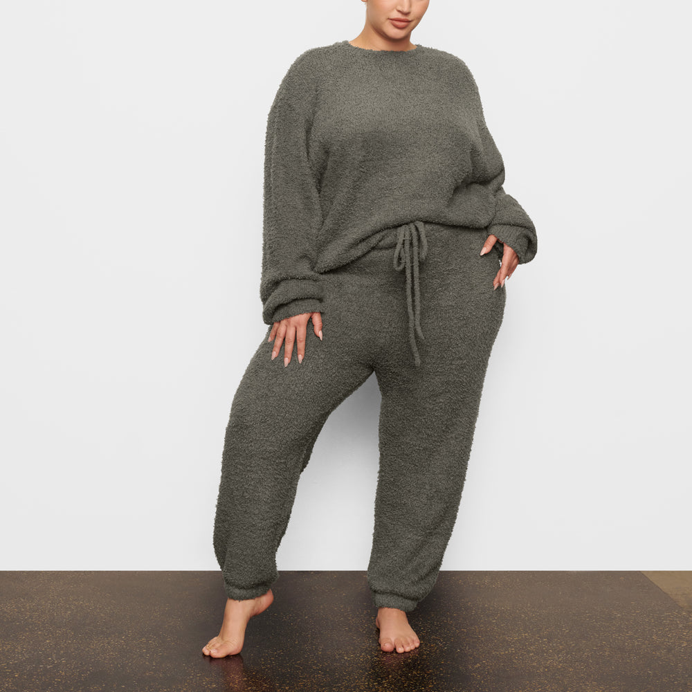 Skims COZY KNIT UNISEX Joggers Grijs | UMJ-305461
