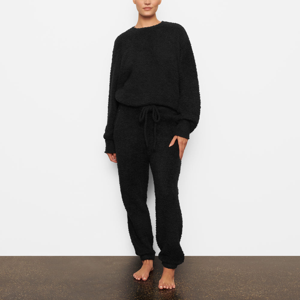 Skims COZY KNIT UNISEX Joggers Zwart | PRO-126403
