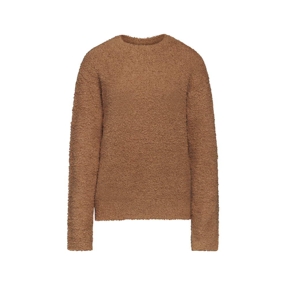 Skims COZY KNIT UNISEX Pullover Bruin | TQP-074186