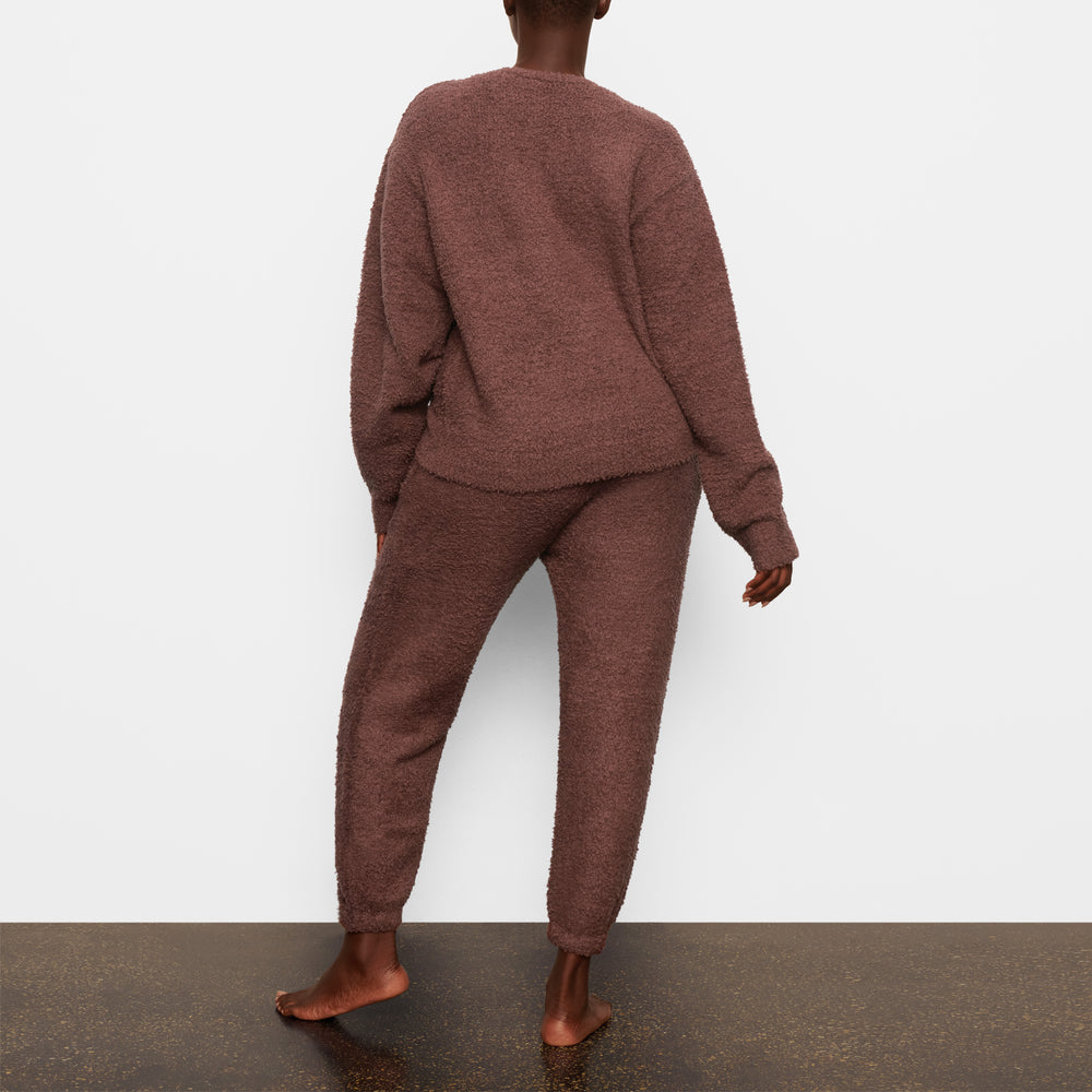 Skims COZY KNIT UNISEX Pullover Donkerrood | HAR-092816