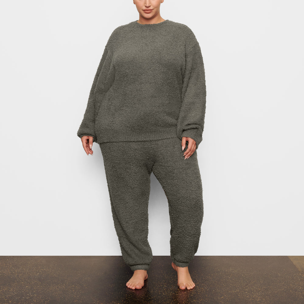 Skims COZY KNIT UNISEX Pullover Grijs | LKP-954720