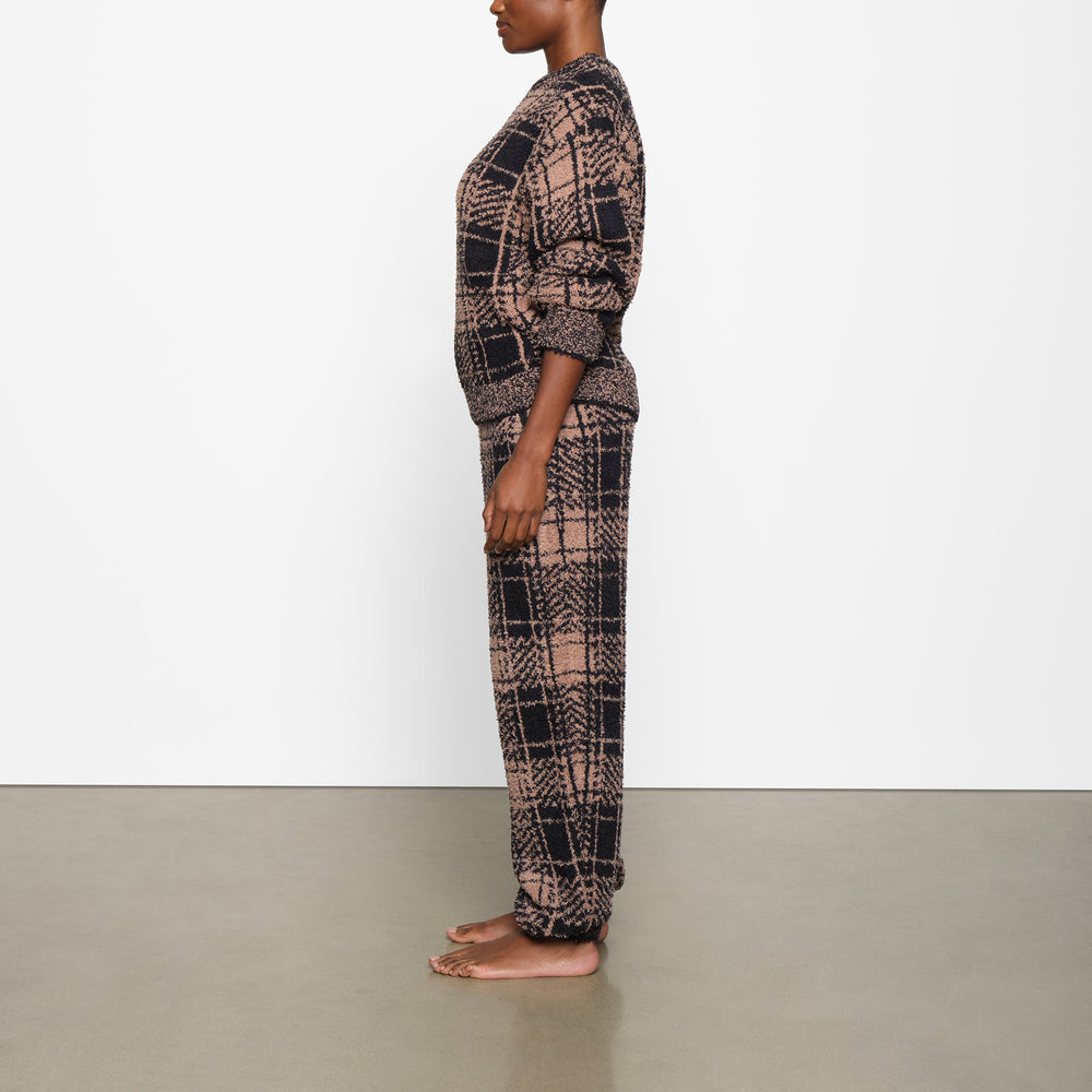 Skims COZY KNIT UNISEX Pullover PLAID | GAL-287951