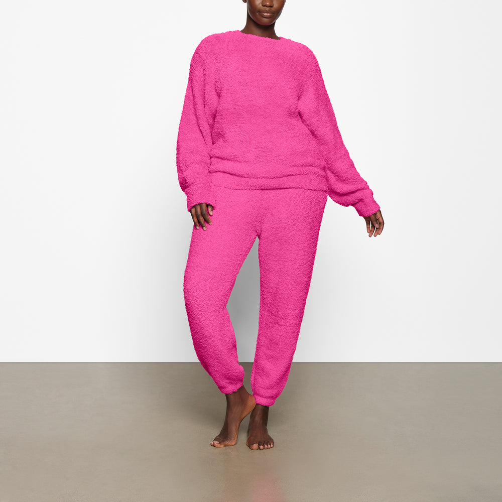 Skims COZY KNIT UNISEX Pullover Roze | LXN-549218