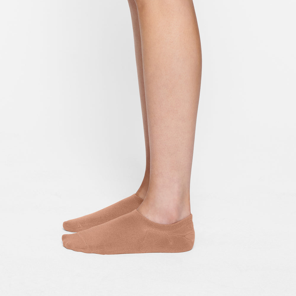 Skims EVERYDAY LOW RIB ANKLE Sokken Abrikoos | JPD-517092