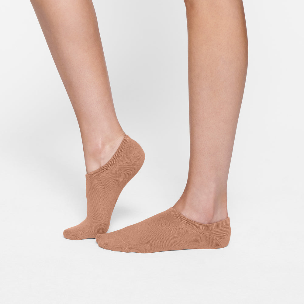 Skims EVERYDAY LOW RIB ANKLE Sokken Abrikoos | JPD-517092