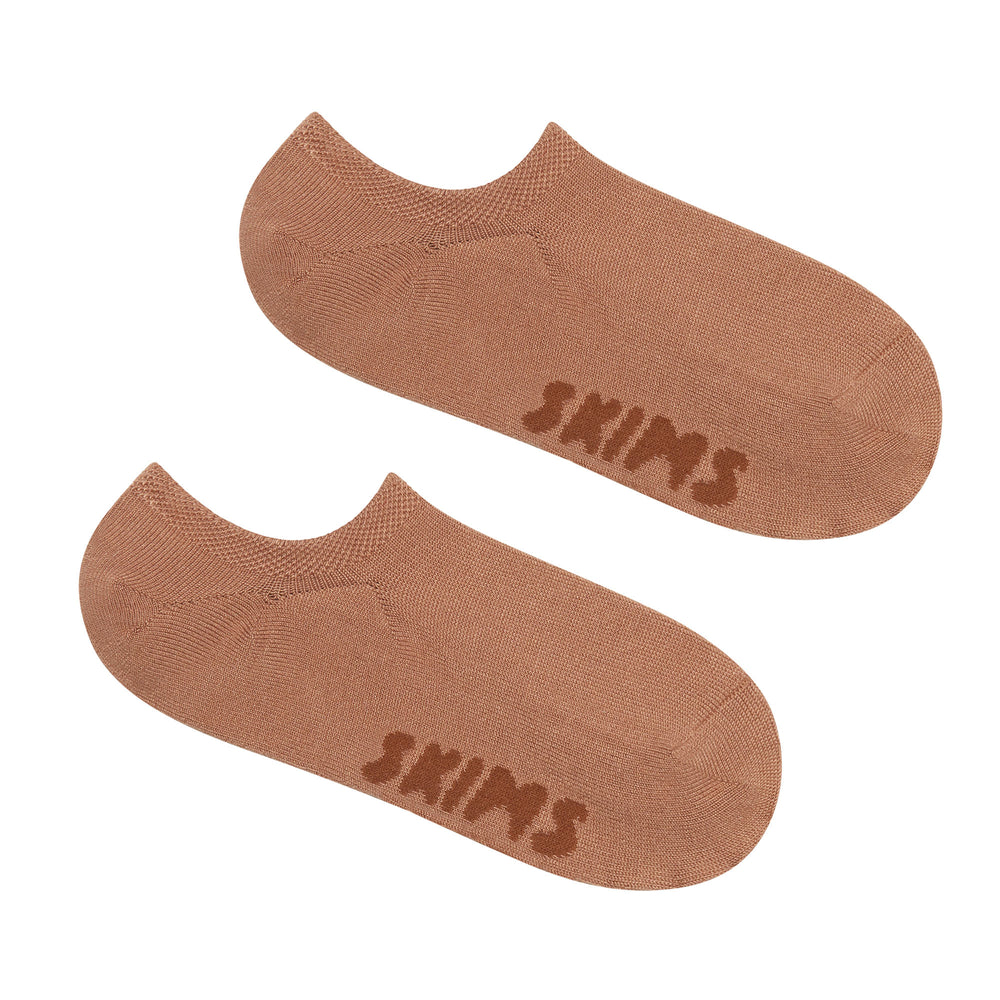 Skims EVERYDAY LOW RIB ANKLE Sokken Abrikoos | JPD-517092