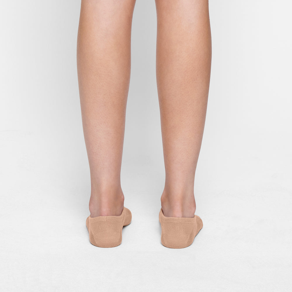Skims EVERYDAY LOW RIB ANKLE Sokken Beige | JPA-468297