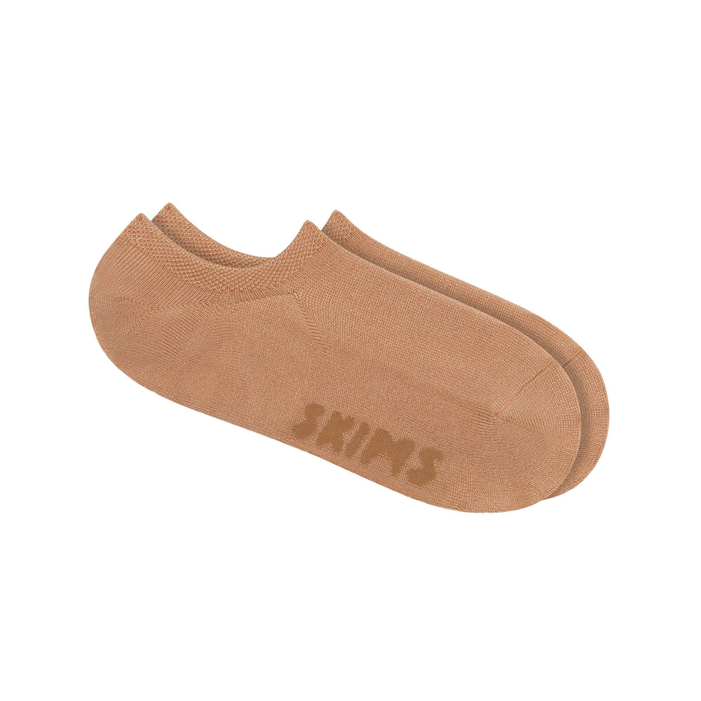 Skims EVERYDAY LOW RIB ANKLE Sokken Beige | VCO-127563