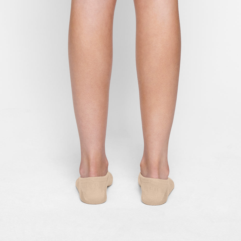 Skims EVERYDAY LOW RIB ANKLE Sokken Bruin | RPY-321546