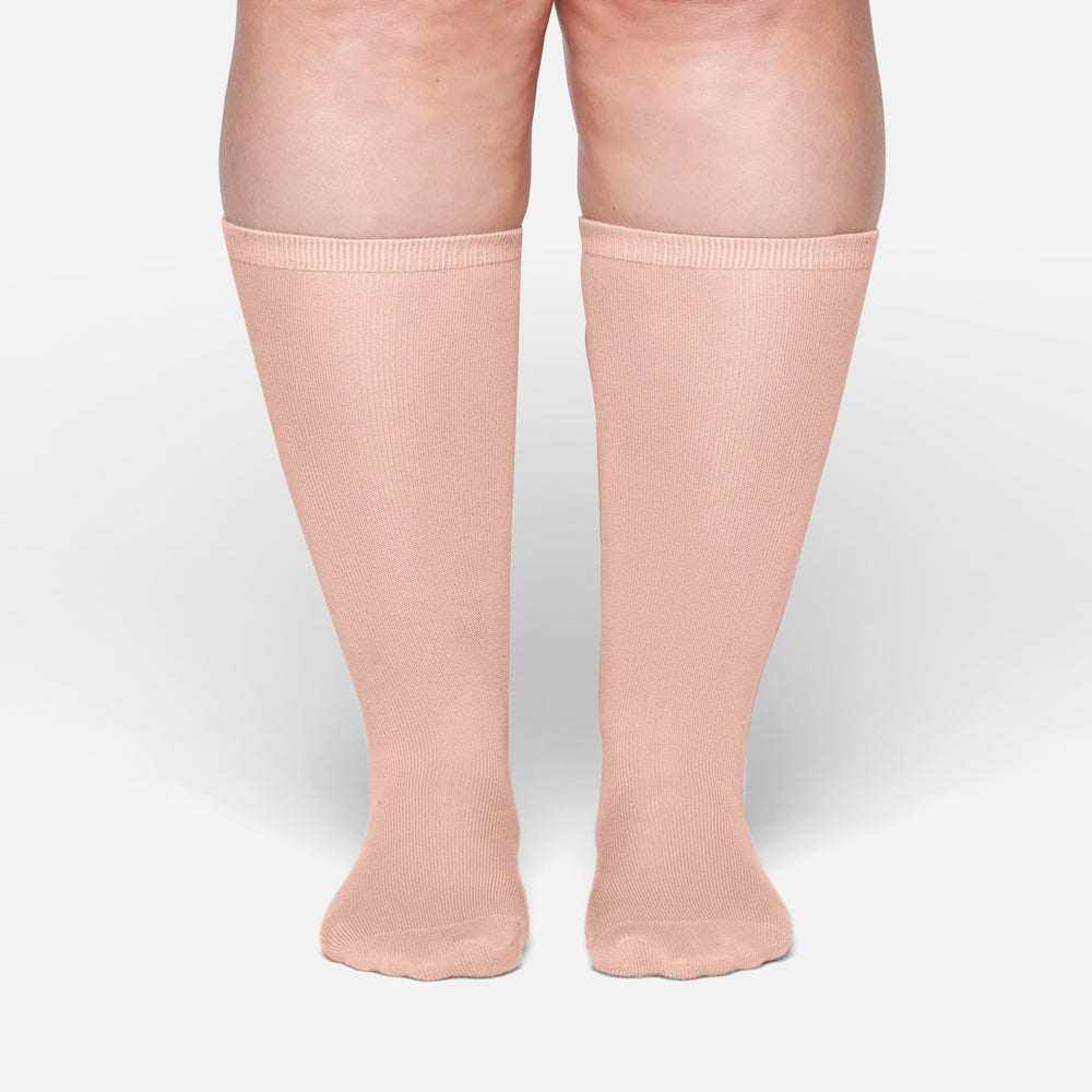 Skims EVERYDAY MID CALF Sokken Beige | PZR-825179