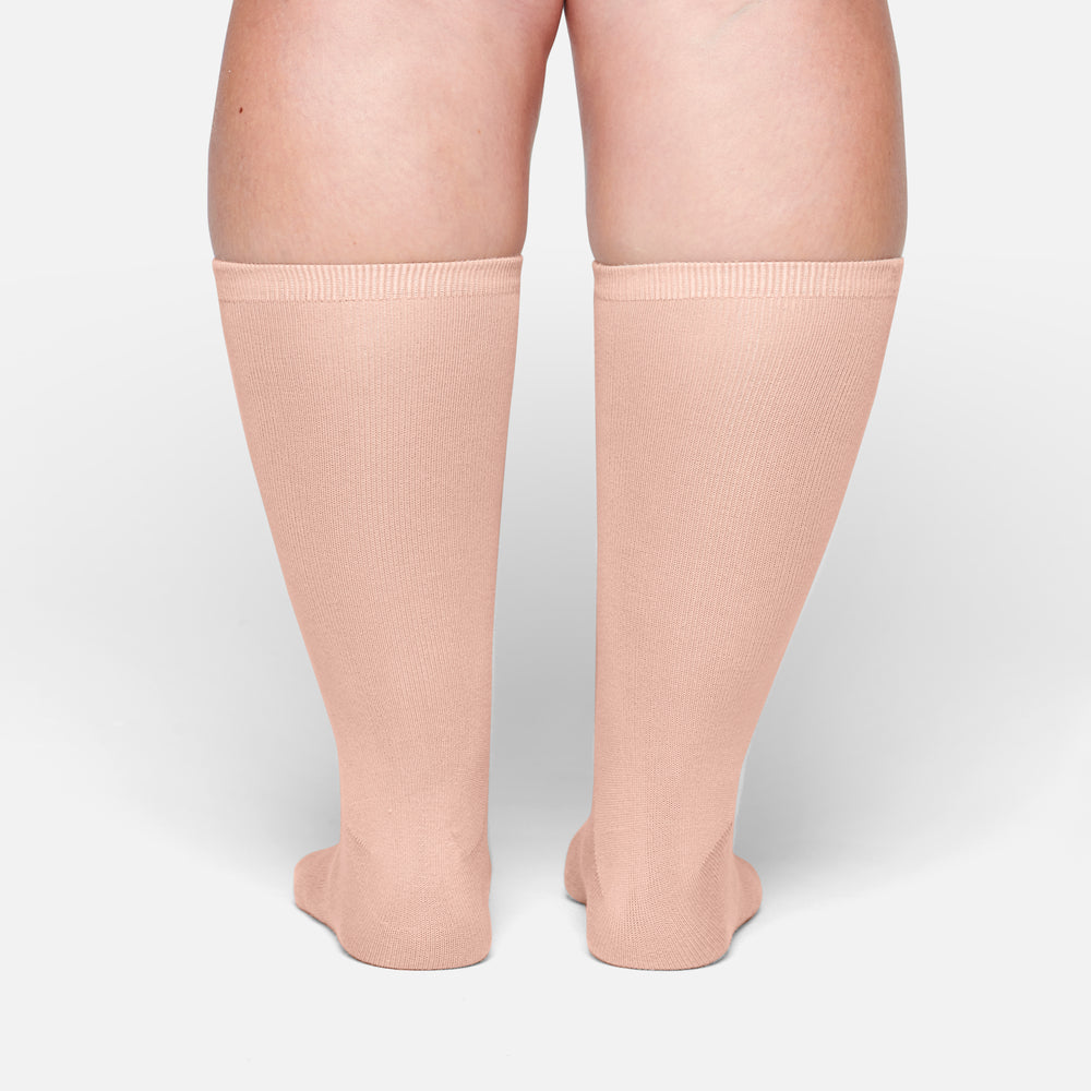 Skims EVERYDAY MID CALF Sokken Beige | PZR-825179