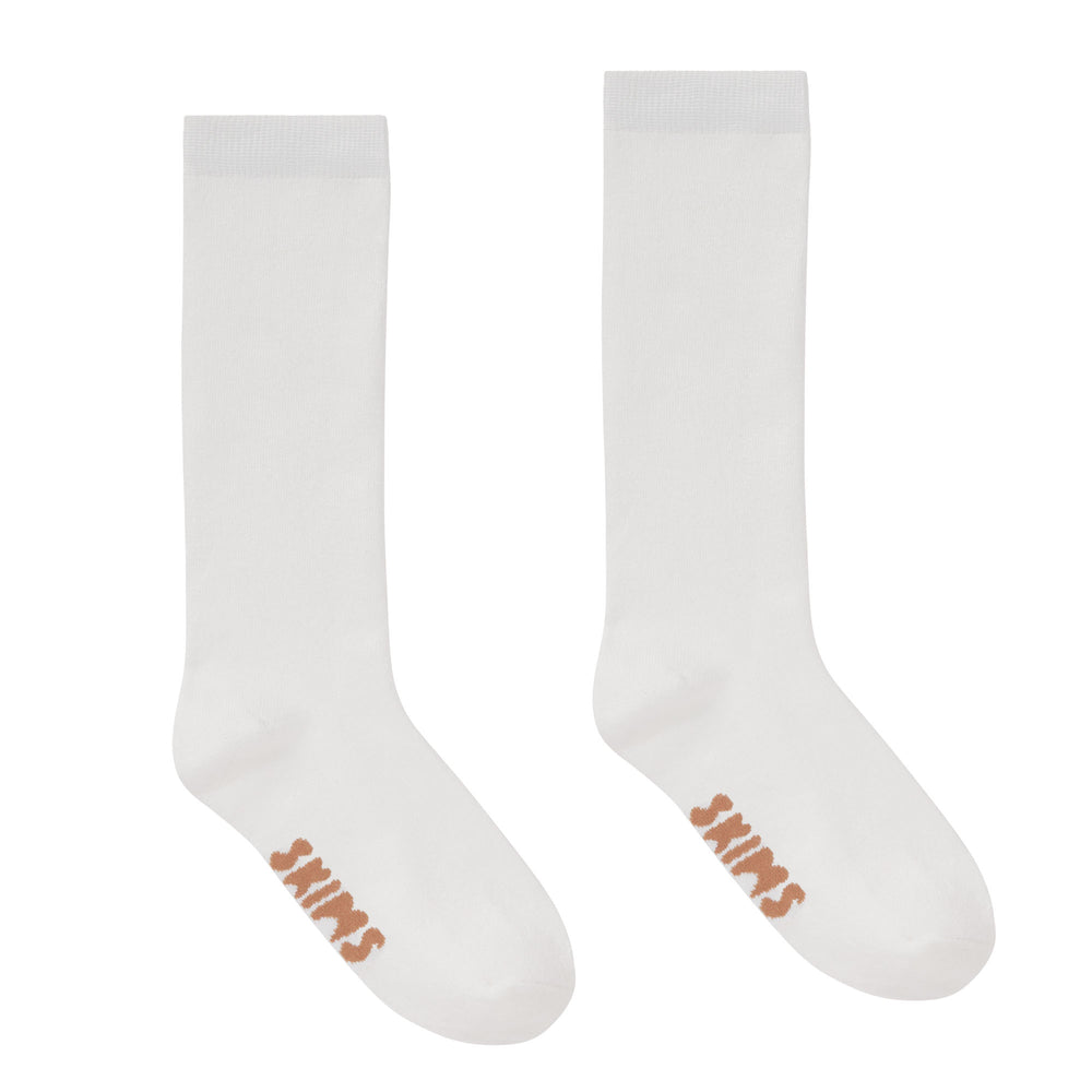 Skims EVERYDAY MID CALF Sokken Wit | FVE-972013