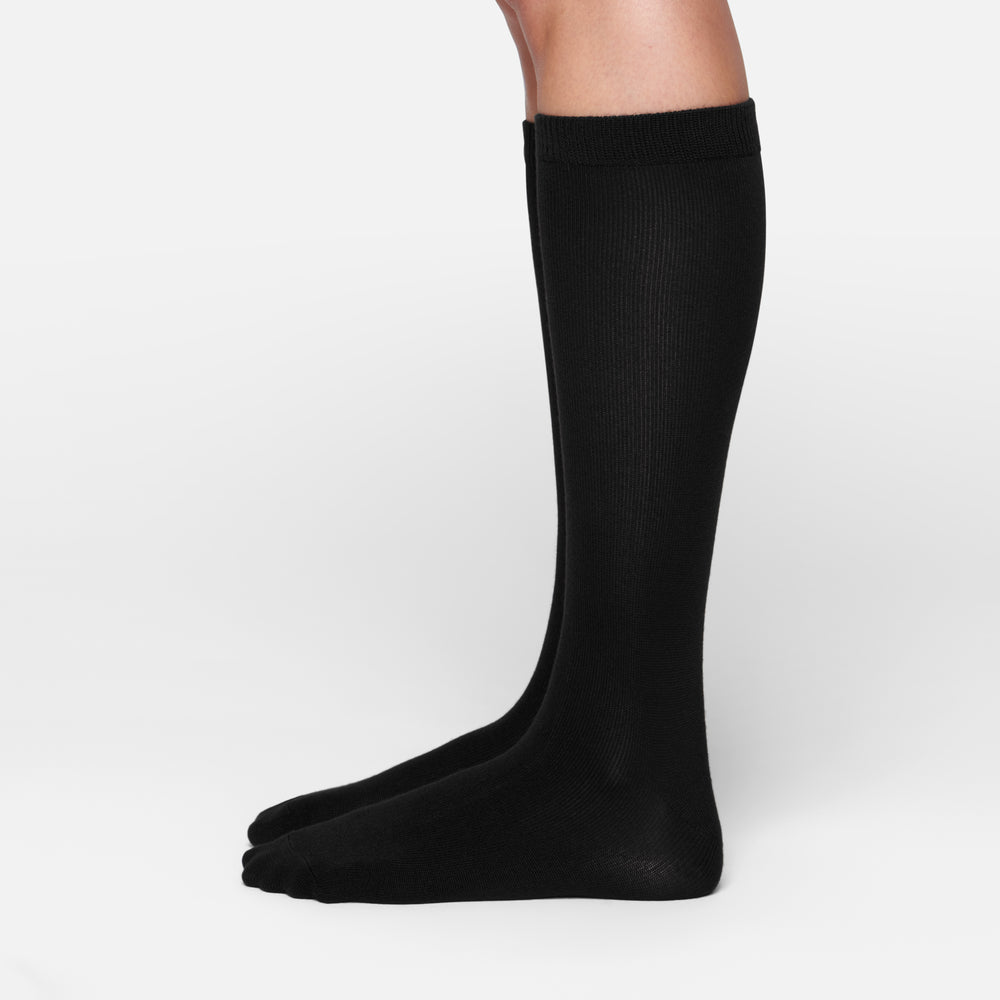 Skims EVERYDAY MID CALF Sokken Zwart | JNS-926875