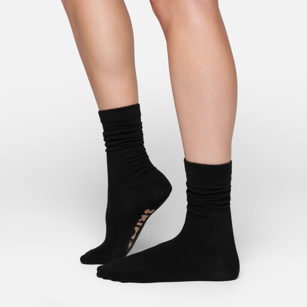 Skims EVERYDAY MID CALF Sokken Zwart | JNS-926875