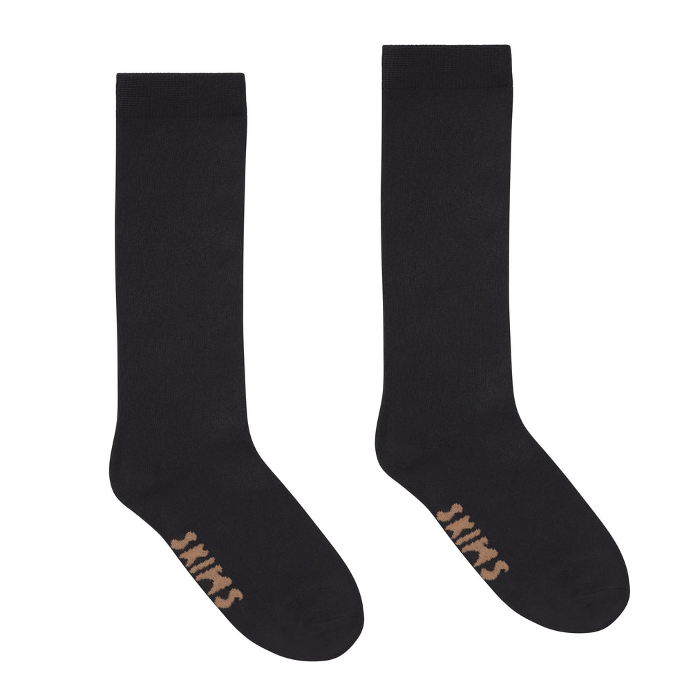 Skims EVERYDAY MID CALF Sokken Zwart | JNS-926875