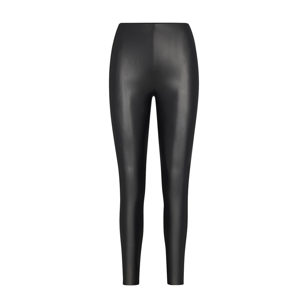 Skims FAUX LEATHER Leggings Zwart | TCJ-568301