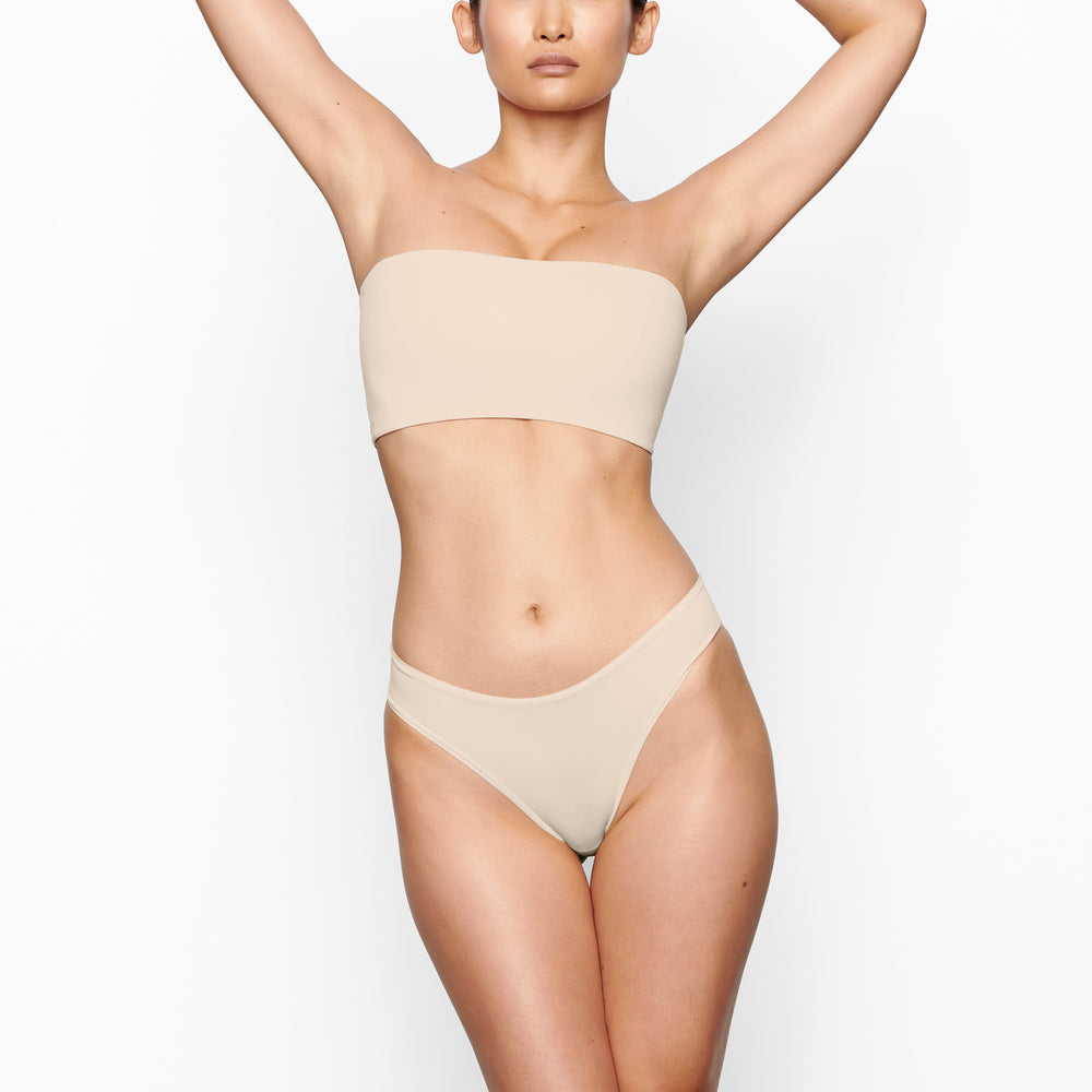 Skims FITS EVERYBODY Bandeau Bra Bruin | GBH-058972