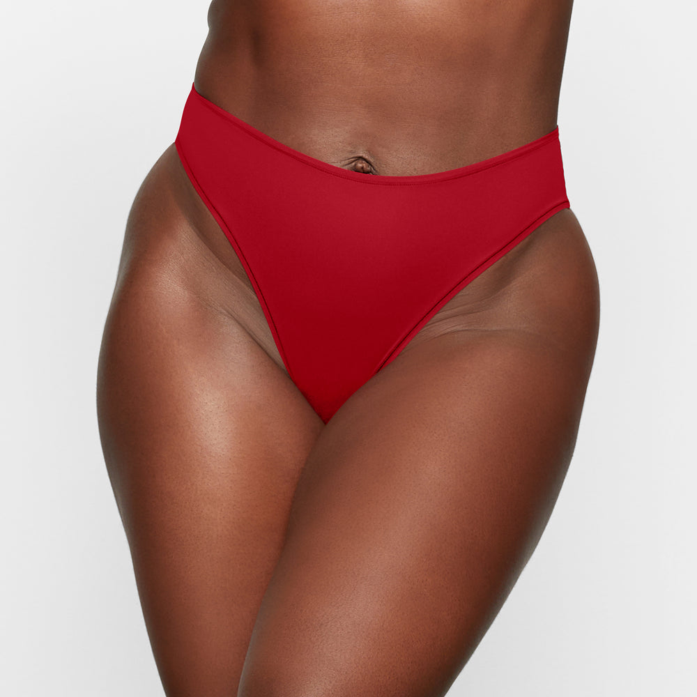 Skims FITS EVERYBODY CHEEKY PACK Brief Donkerrood Gekleurd | ZLM-529870