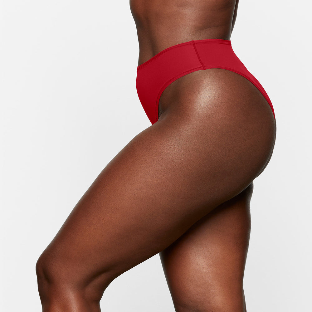 Skims FITS EVERYBODY CHEEKY PACK Brief Donkerrood Gekleurd | ZLM-529870