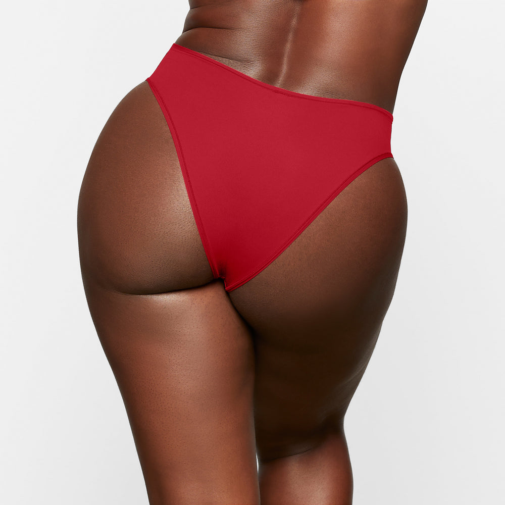 Skims FITS EVERYBODY CHEEKY PACK Brief Donkerrood Gekleurd | ZLM-529870