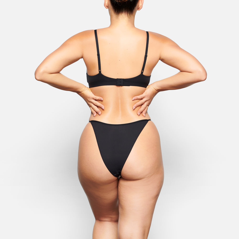 Skims FITS EVERYBODY CHEEKY STRING Bikini Zwart | FZU-847615
