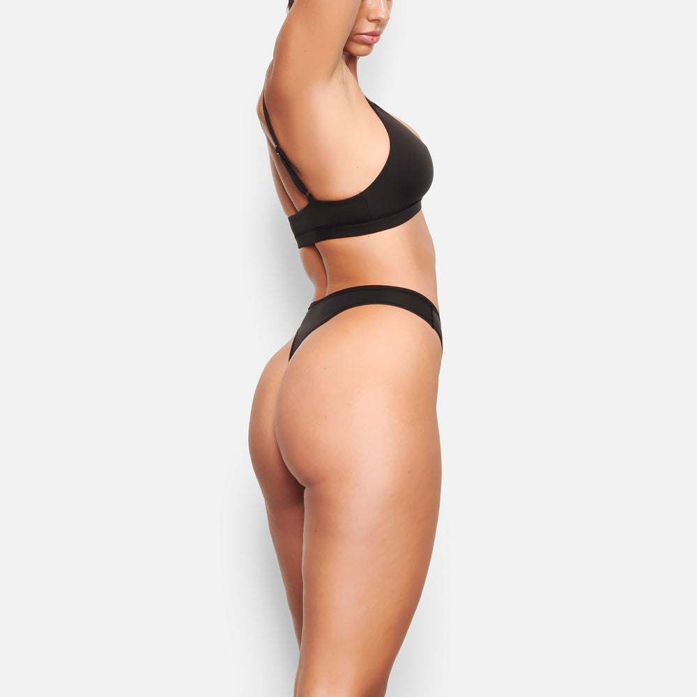 Skims FITS EVERYBODY DIPPED FRONT Thong Zwart | ZOG-831456
